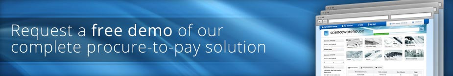 Request a free demo of our complete procure-to-pay solution